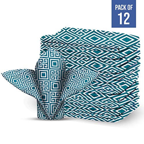 CraftoXo Cotton Cloth Napkins 1-Dozen, Reusable Washable, Made of Pure Cotton Fabric Kitchen