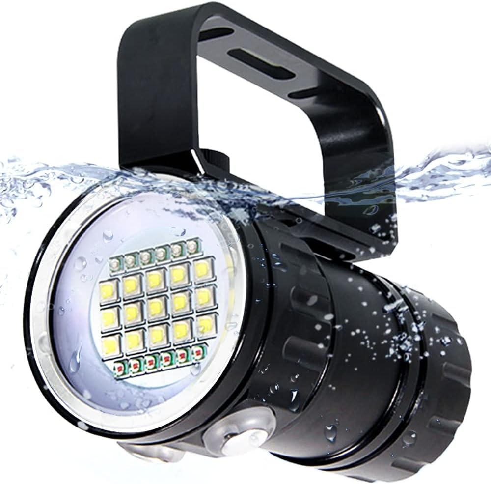 Oceama: Snake duiklamp met laser - in scubaduiken en