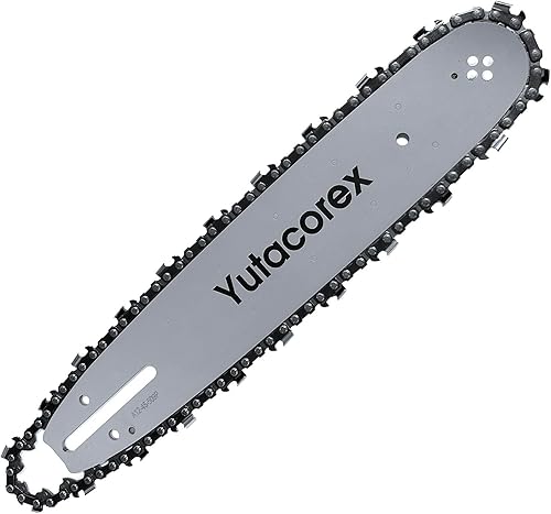 Miniatura 2 de Barra guía de motosierra de 12 pulgadas y combo de cadena, accesorios de repuesto para DEWALT DCCS620B, DCCS620P1, se adapta a BLACK+DECKER LCS1240,