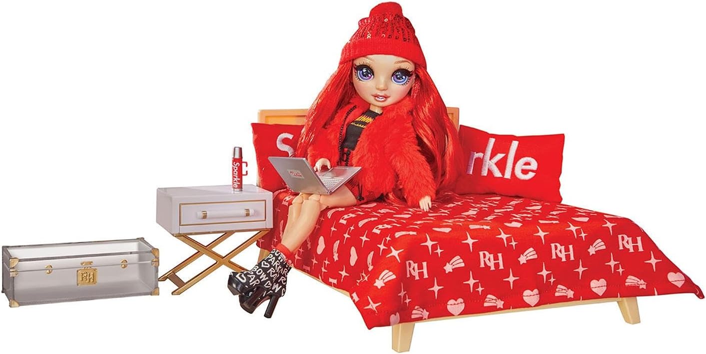 Rainbow High Ruby & Dorm Room Playset