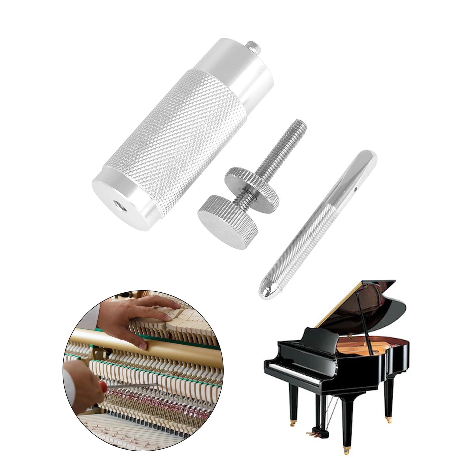 Clé Enroulement Cordes Outil Installation Cordes Piano - Clé Arbre Main Quadrilatère - Réparation Et Accordage Piano Professionnel Outil Accordeur Piano Professionnel
