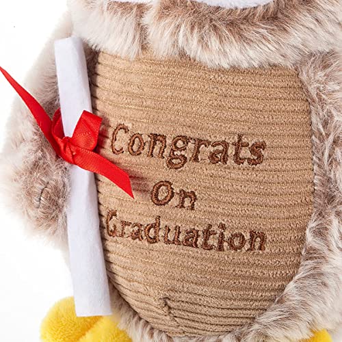 Gsuiver Graduation Gift For Kids Graduation Bear Stuffed Animal Plush Toy (Owl) #TOP3
