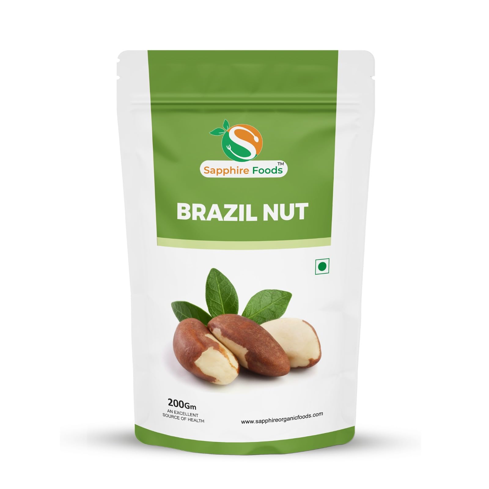 SAPPHIRE FOODS 100% Pure Brazil Nuts | Whole, Raw and Unsalted | Immunity Boosting | Grade A++ | Imported Jumbo Nuts | High in Selenium | Immunity Booster | Exotic Nuts (200gm) (B0CXJJ2H1J) Amazon Price History, Amazon Price Tracker