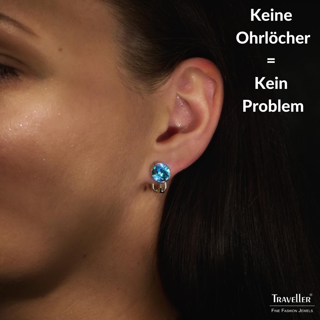 Traveller Ohrclip - Damen - Kristall