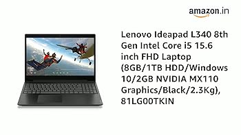 Amazon.in: Buy Lenovo Ideapad L340 8th Gen Intel Core i5 15.6 inch