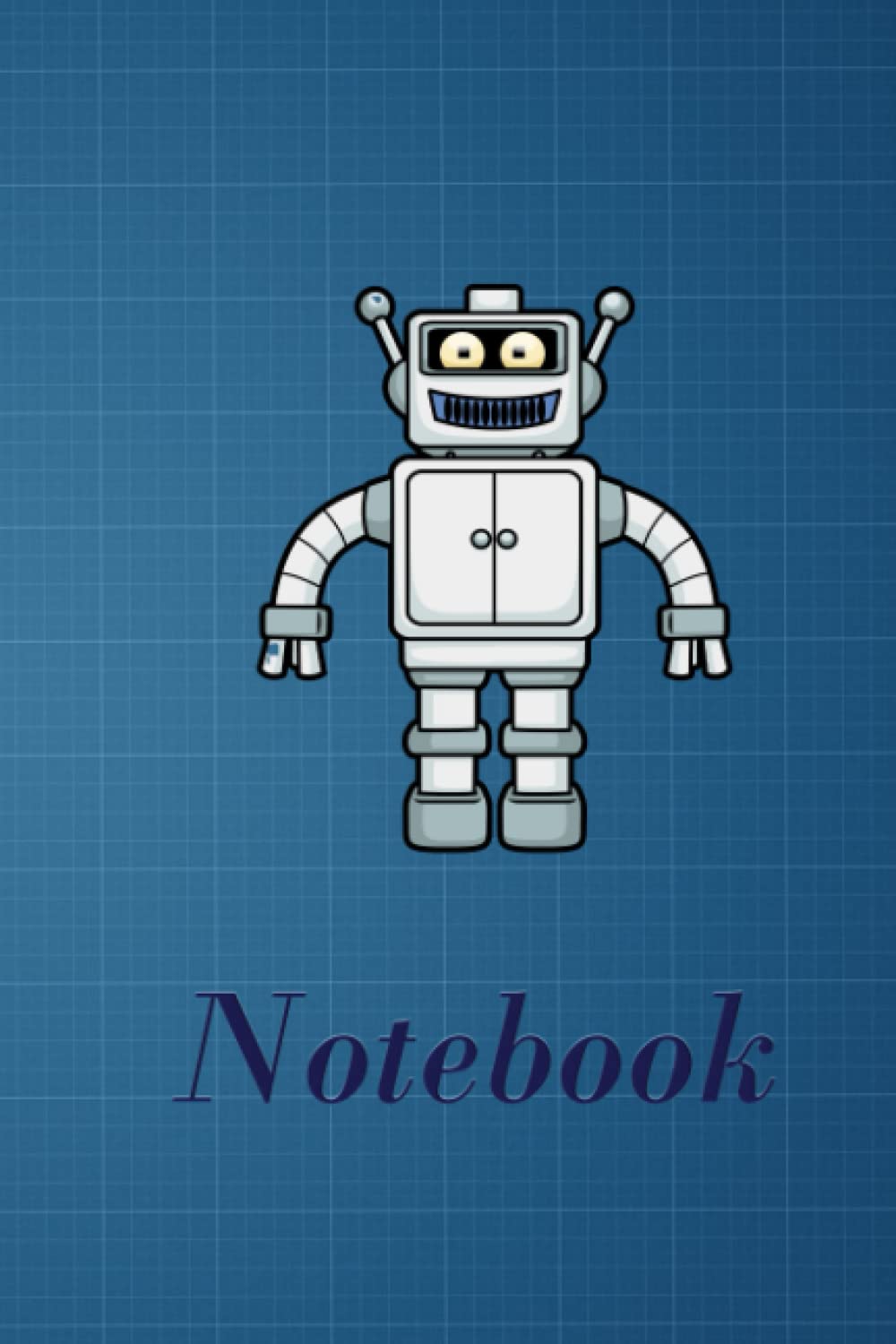 Robot Composition Notebook for Kids:robot notepad College Ruled 6x9 120 Pages|notebook for boys|robot notebook adult