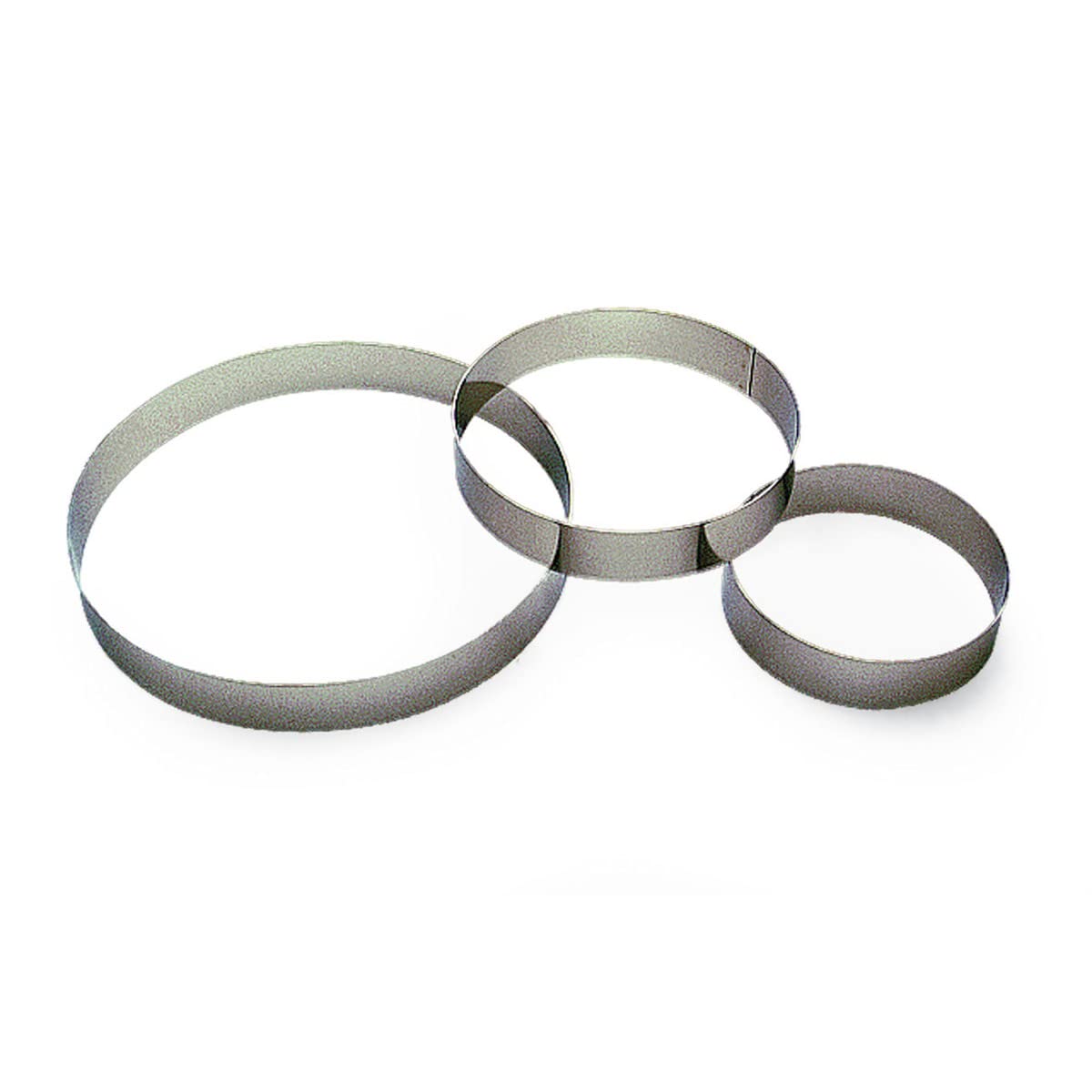 Gobel 865190 Stainless Steel Cookie Cutter Circle Height 3.5 cm Diameter 30 cm Silver