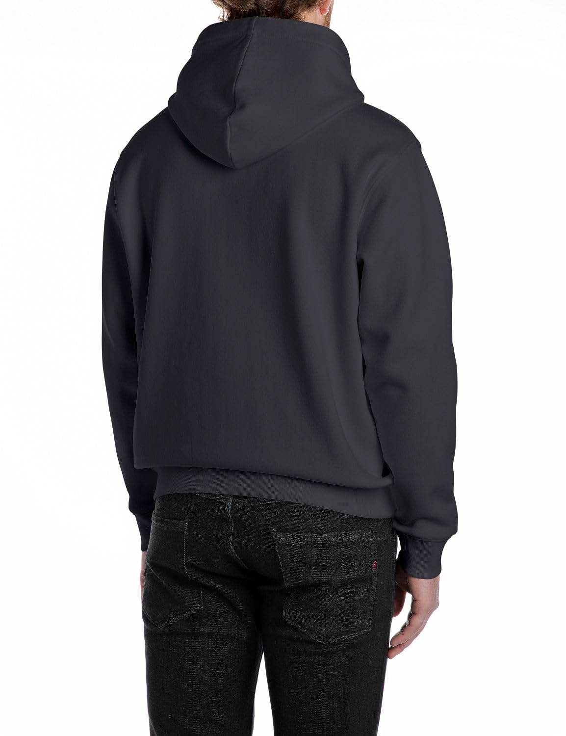 Replay Męska bluza z kapturem Basic, 067 Night Blue, M