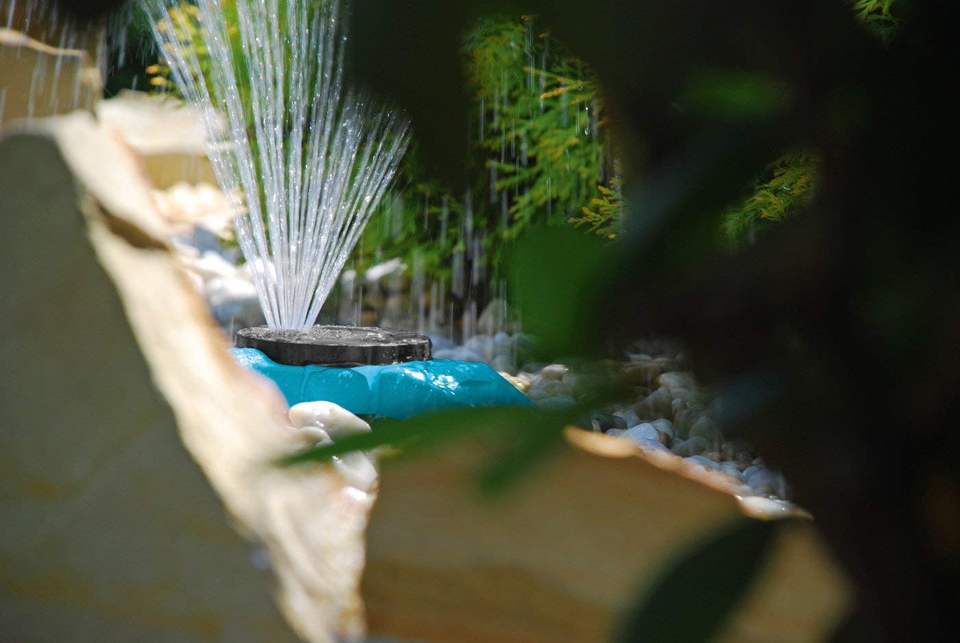 CELLFAST Irrigatori Per Prato Circolari Irrigatore Circolare Con Flusso D'Acqua Controllabile Per Prato Fiori Piante Wulkan Basic