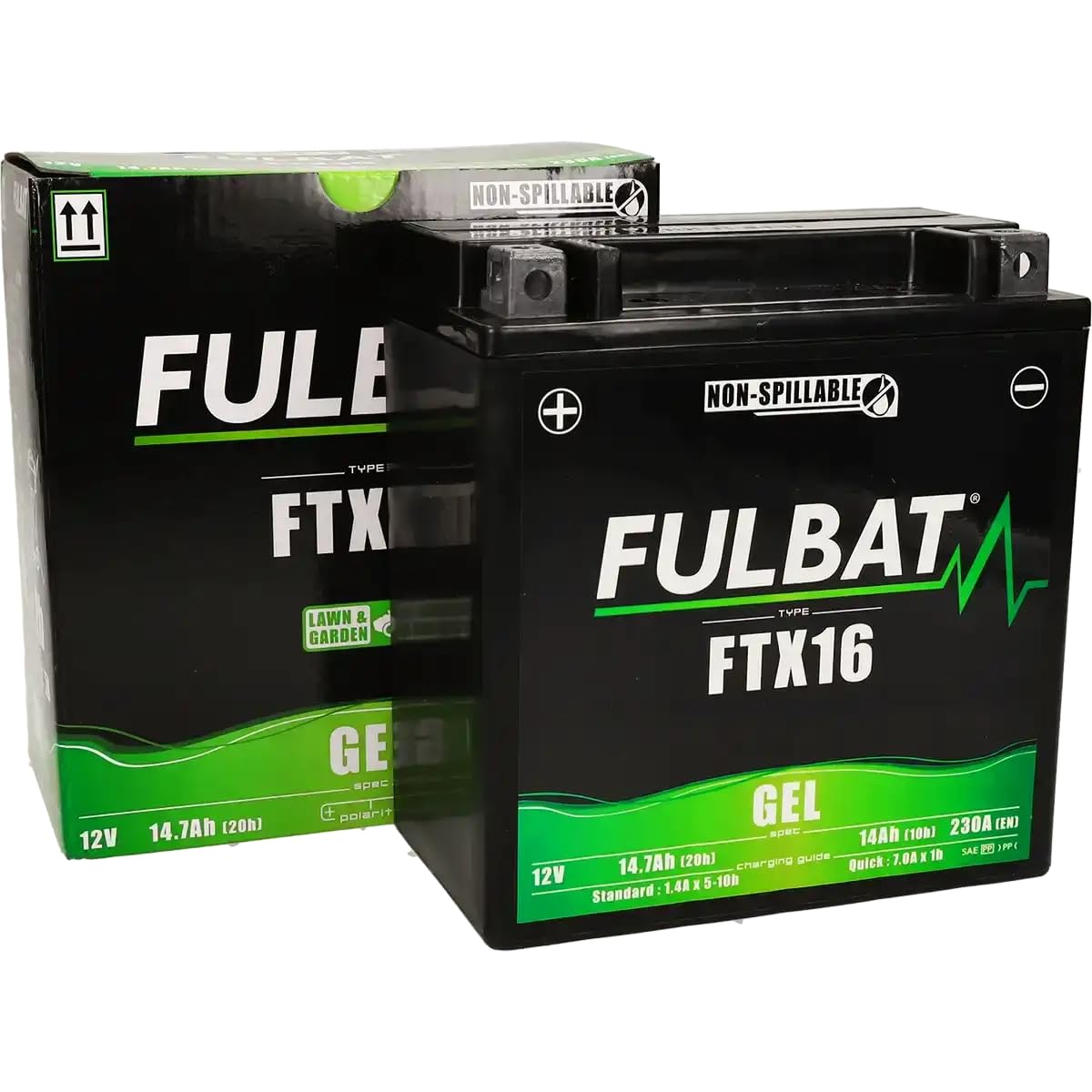 Batterie Fulbat Motoculuture FTX16 (12 V 14.7 AH