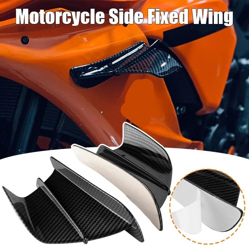 Aileron moto de fixation du flux de vent anti-guidonnage pour YZF-R6 R3 - 2