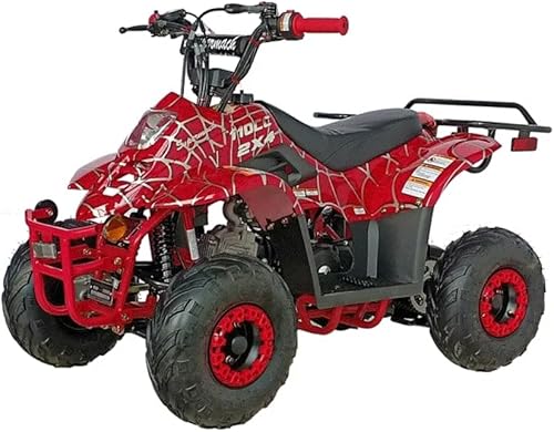 Taotao Cuatrimoto BoulderB1 para niños, 110cc, Araña roja