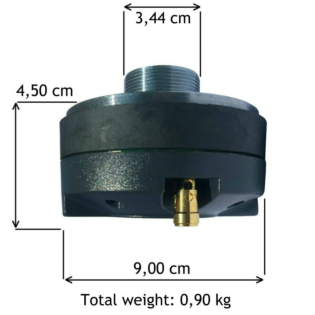 MASTER AUDIO DR6 DR 6 compressione 150 W RMS 300 W max 1" filettatura 8 ohm 102 dB bobina 34 mm