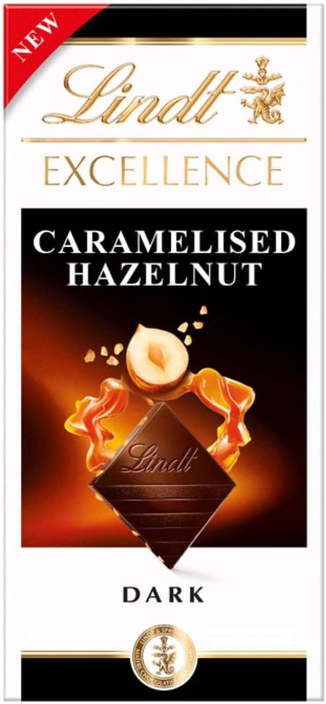 Excellence Caramelized Hazelnut Chocolate, 100 grams