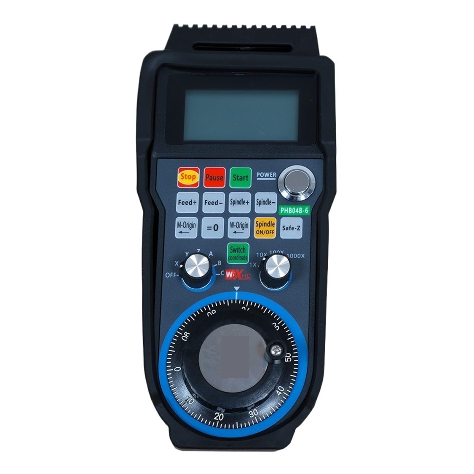 CNC programable 2. ° desarrollo CNC volante inalámbrico MPG CNC controlador de grabado con teclas personalizadas for Software PHB04B-6