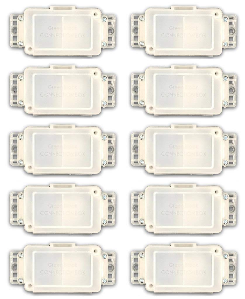 Greenbrook CHOC30A 'Choc Box' Connector/Junction Boxes with Cable Clamps (Pack of 10)