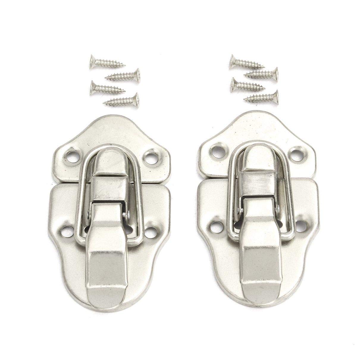 Replacement Instrument Case Latch - Brass Or Nickel Finish - Ohio Travel Bag-710423