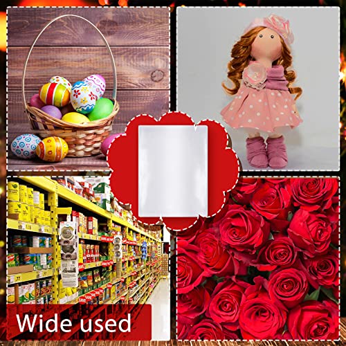 image for Tatuo 10 Pcs Extra Large Cellophane Bags 30 x 44 Inch Clear Cellophane