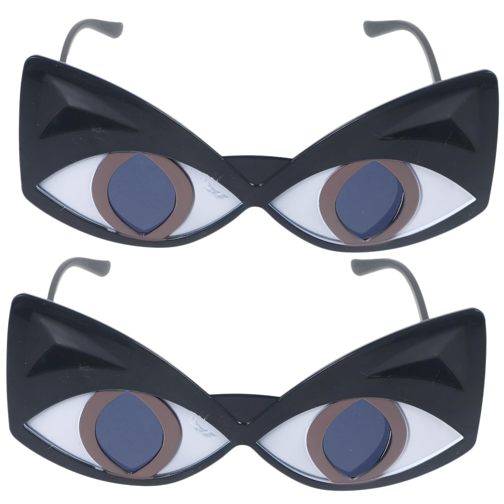 BESPORTBLE Funny Animal Sunglass Pair Cat Eye Pattern Dark Glasses for Shooting Shades for Women