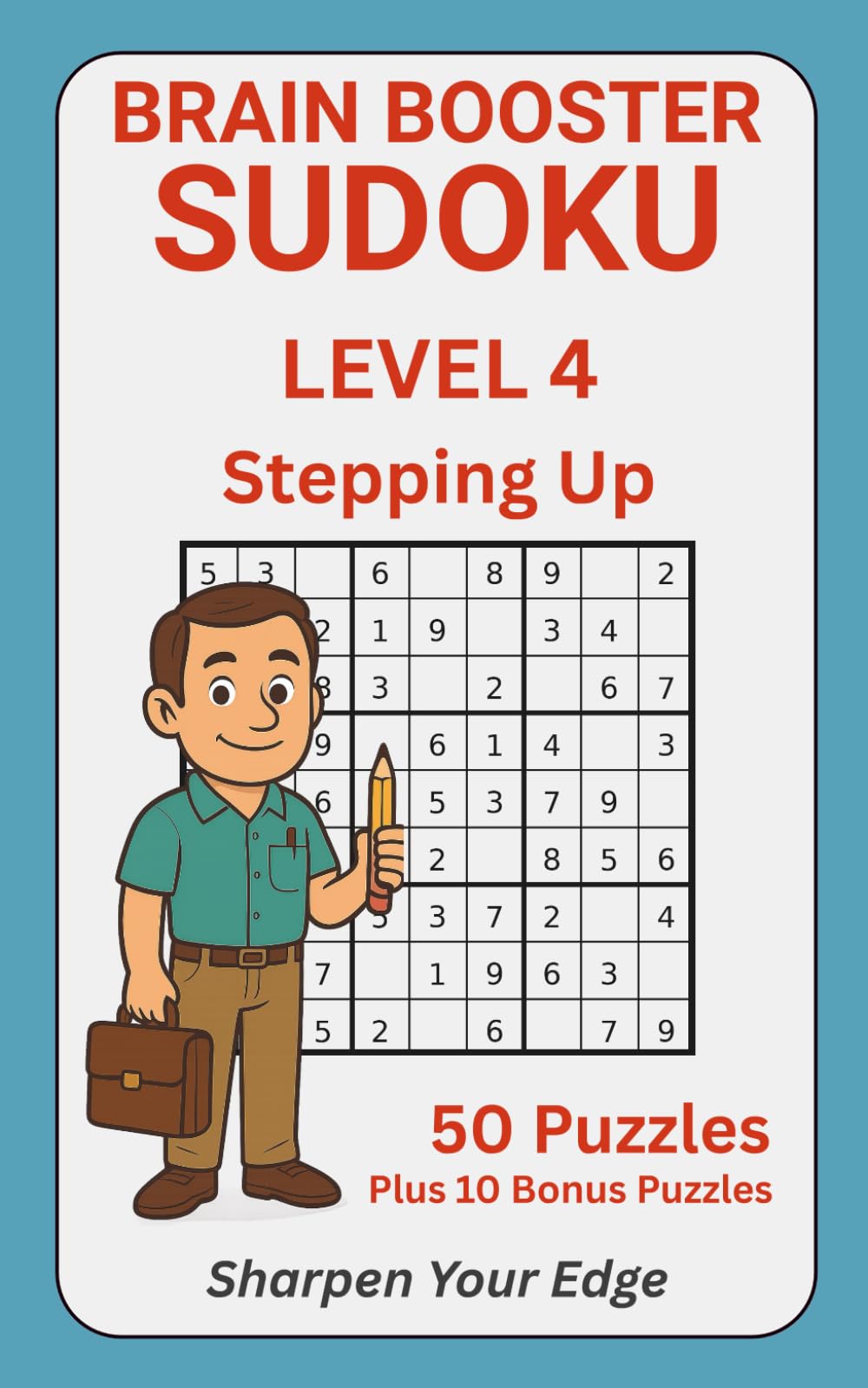 Brain Booster Sudoku - Level 4: Challenging Grids for Puzzle Lovers