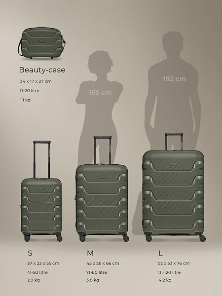 Smartbox Vanity Rigide de Voyage 34 cm | Beauty‑Case léger avec système d’Attache Trolley | 14 L – Edition 03 - 5