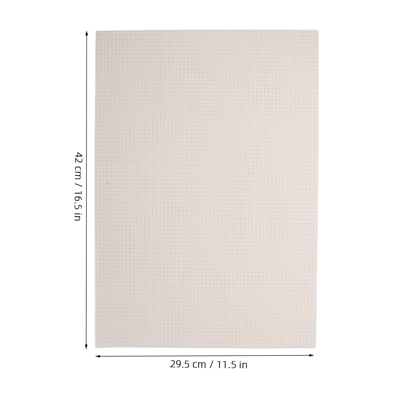 DOITOOL 200 Stück A3 Rasterpapierblock für Technik und Zeichnung, Stark