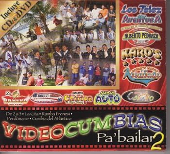 Audio CD VIDEO CUMBIAS PA'BAILAR 2 Book