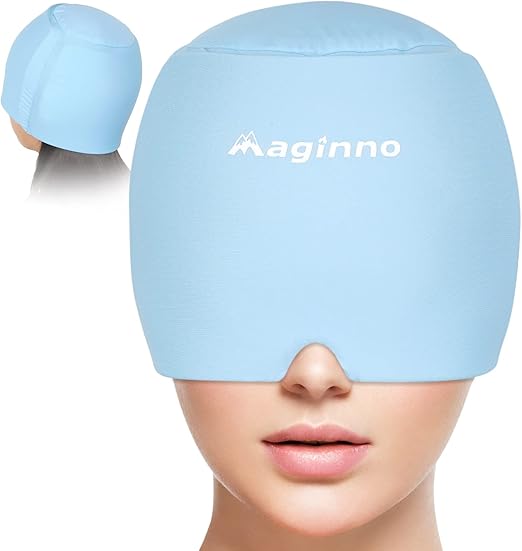Headache Relief Cap, Migraine Headache Hat, Ice Hats for Migraines Cold