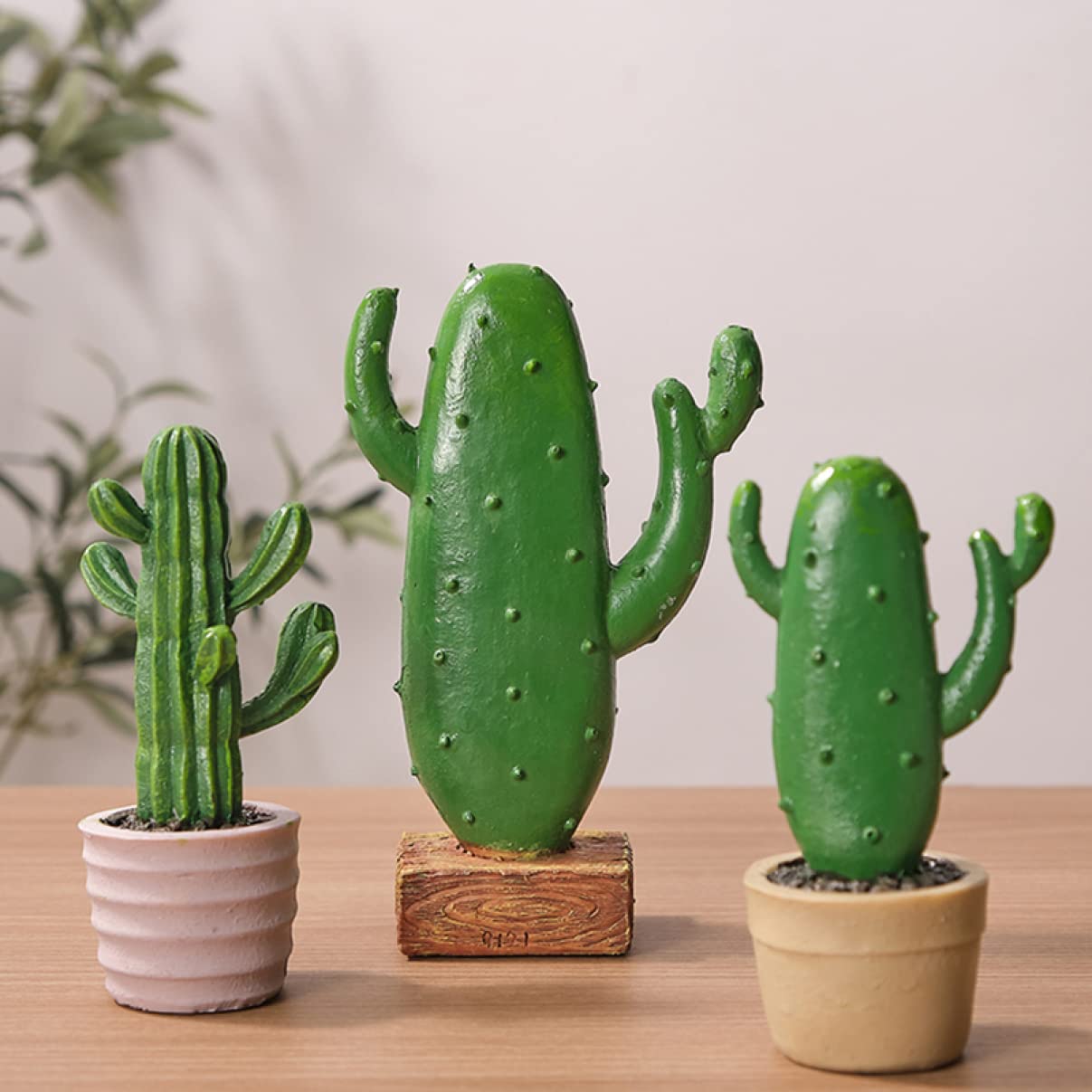 Amazon｜HGJH サボテン 人工多肉植物 F*2 フェイクグリーン ミニ