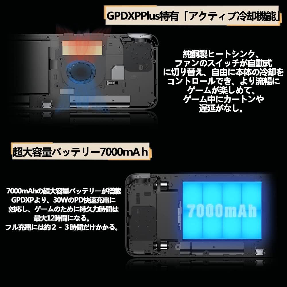 Amazon.co.jp: GPD XP Plus Androidゲーム機 国内正規版