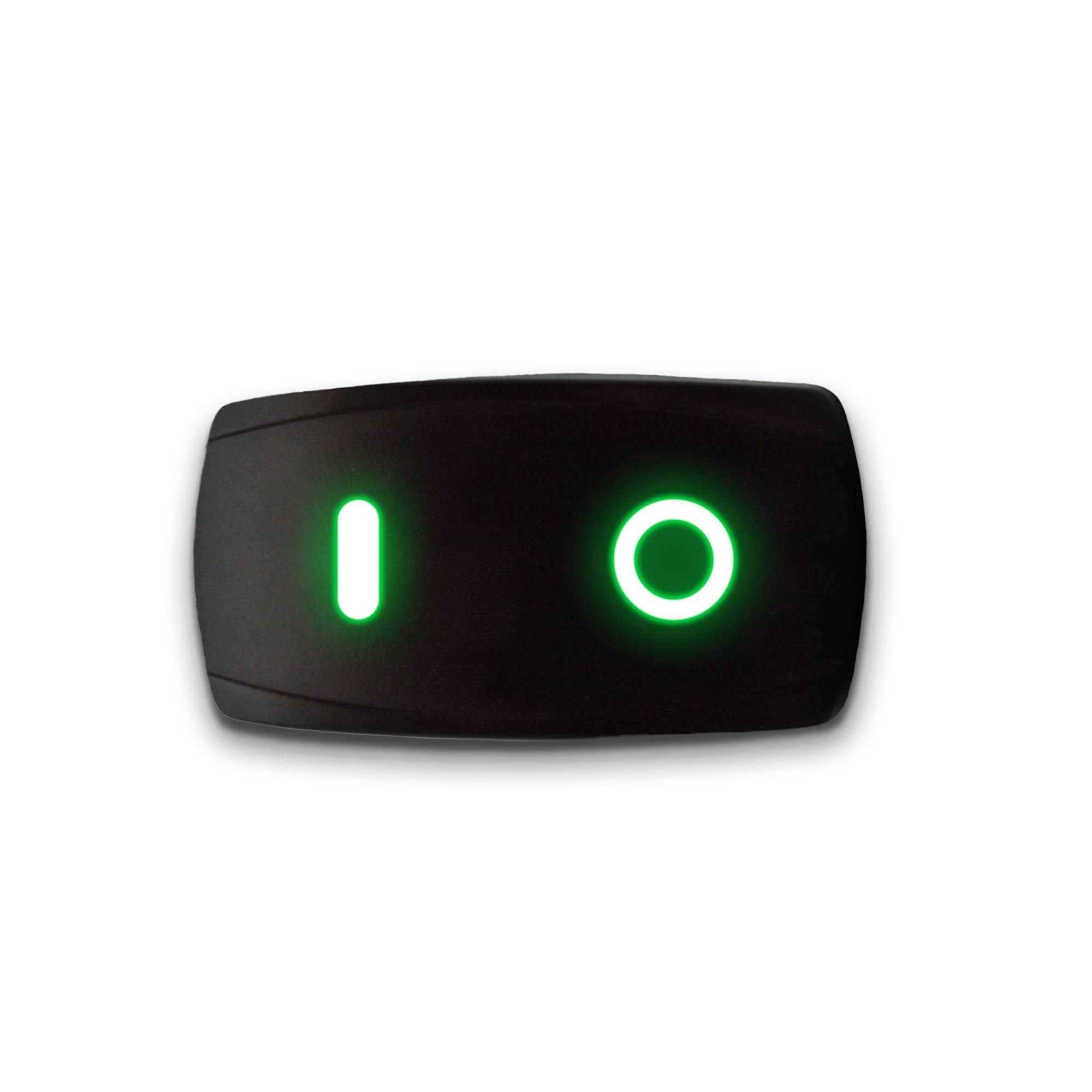 Snapklik.com : ON/Off - Green - STARK 5-PIN Horizontal Laser Etched LED ...