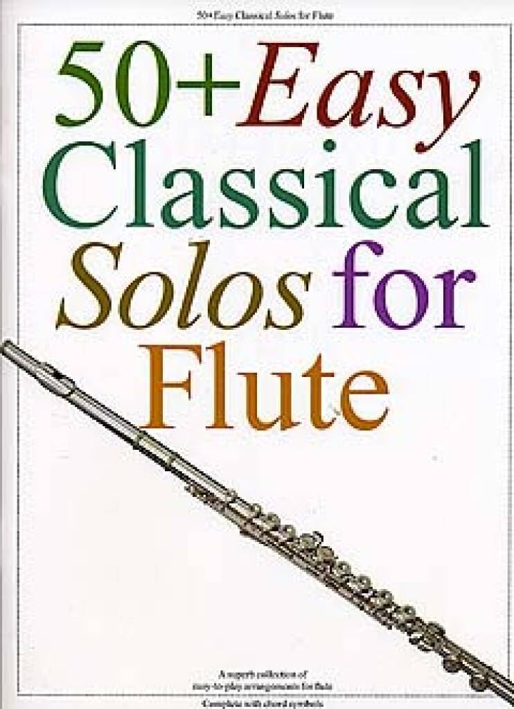 50 Easy Classical Solos For Flute PAPERBACK 9780711951884