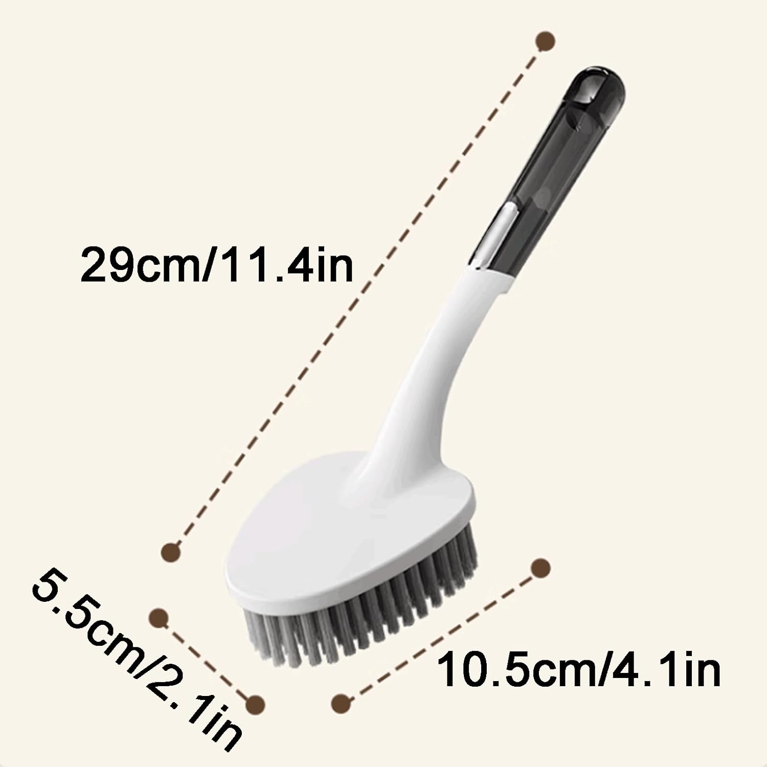 Multipurpose Plastic Household Gap Cleaning Brush Bathroom Triangle Floor Cleaning Brush Multifunctional Cleaning Brush Strong