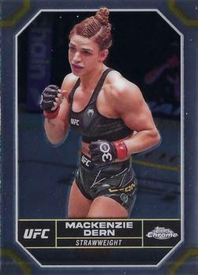 2024 Topps Chrome UFC #117 Mackenzie Dern Official MMA Trading Card in Raw (NM or Better)…