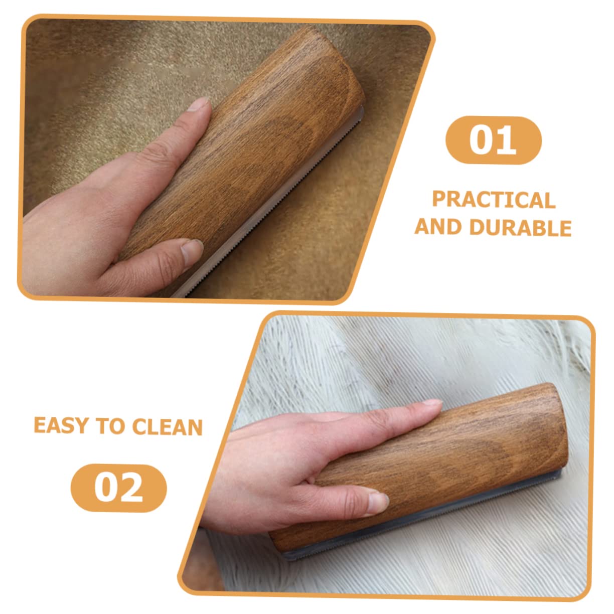 BESPORTBLE Horse Shaving Brush 20cm Horse Hair Deshedding Tool Livestock Brush Comb