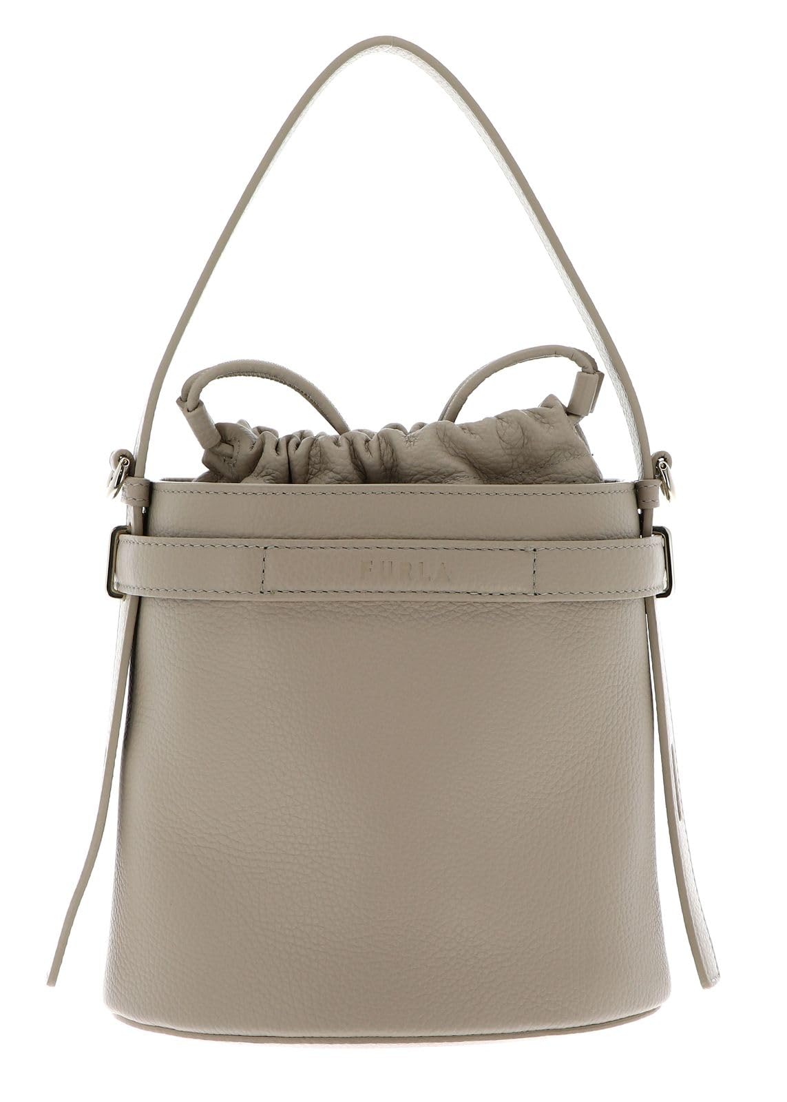 Furla Giove Mini Bucket Bag Grano