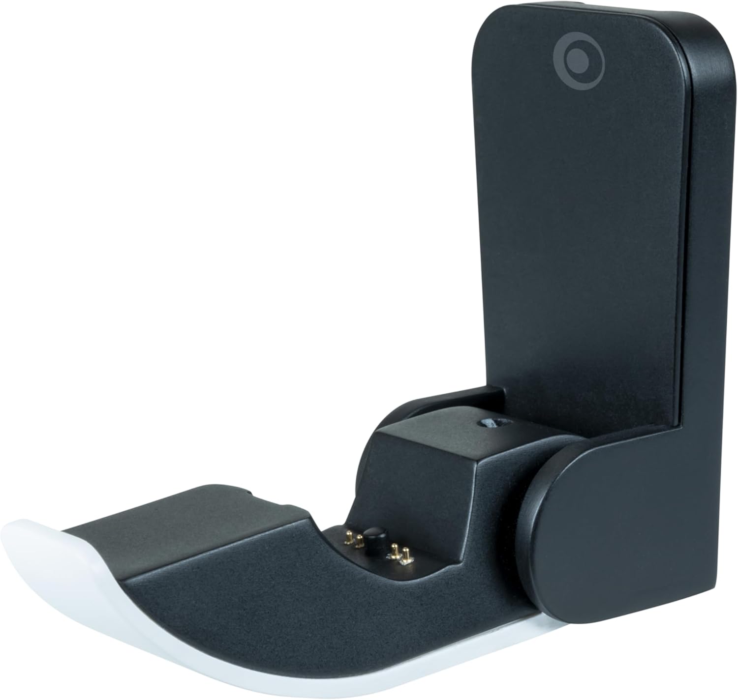 Side view of the Nacon Bigben Mini-Charger, showing the angle at which a controller would be docked.