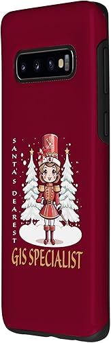 Miniatura 2 de Galaxy S10 GIS Specialist Christmas Classic Female Nutcracker Case