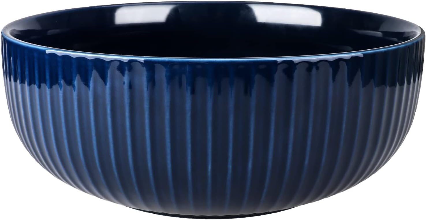 UUEMB Extra Large Salad Bowl, 2800ml Ceramic Fruit Bowl