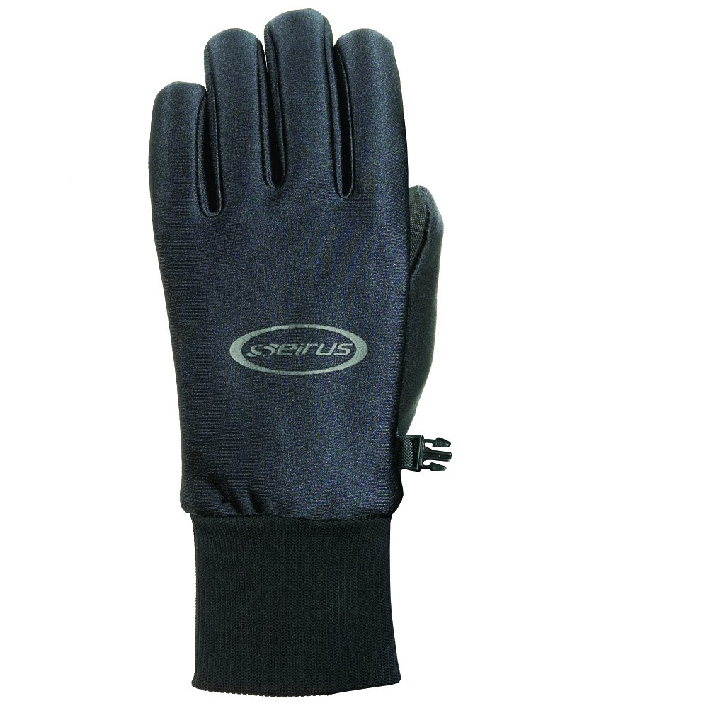 Seirus Innovations Men's All Weather Gloves, Black, Large