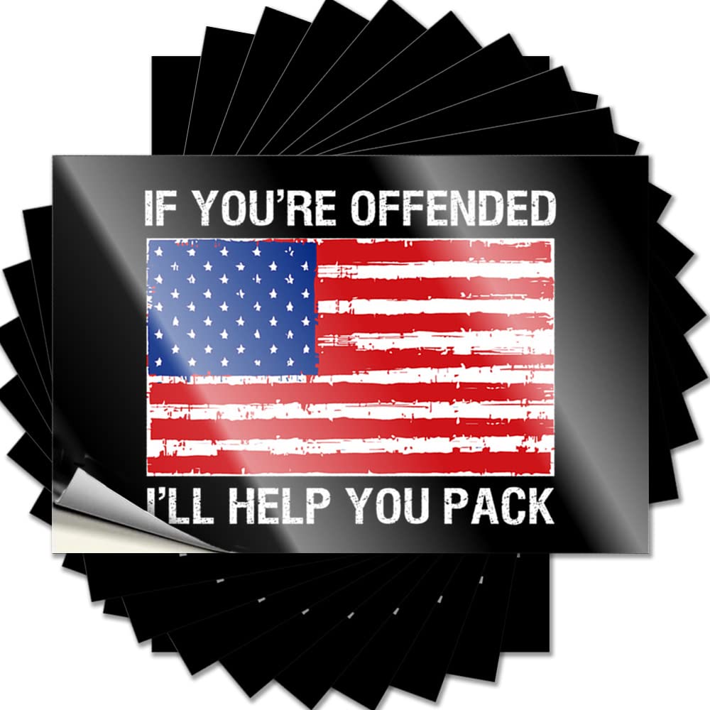 Toolbox Stickers and Decals If You're Offended I'll Help You Pack Funny Sticker 10 Pcs Sign Decor Car Decals(8X12CM)
