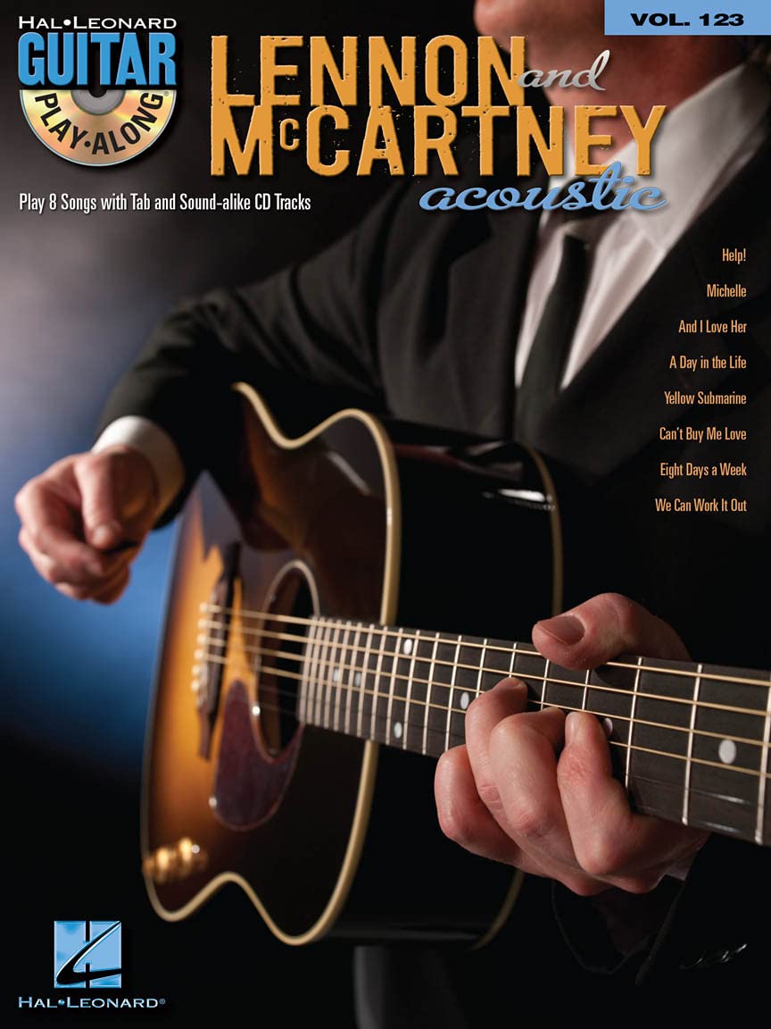 Lennon & McCartney Acoustic: Guitar Play-Along Volume 123