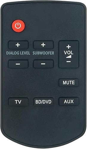 N2QAYC000064 Reemplazo de trabajo de control remoto para Panasonic SC-HTB20 SCHTB20 SU-HTB20 SUHTB20 Sistema de audio de barra de sonido de cine en