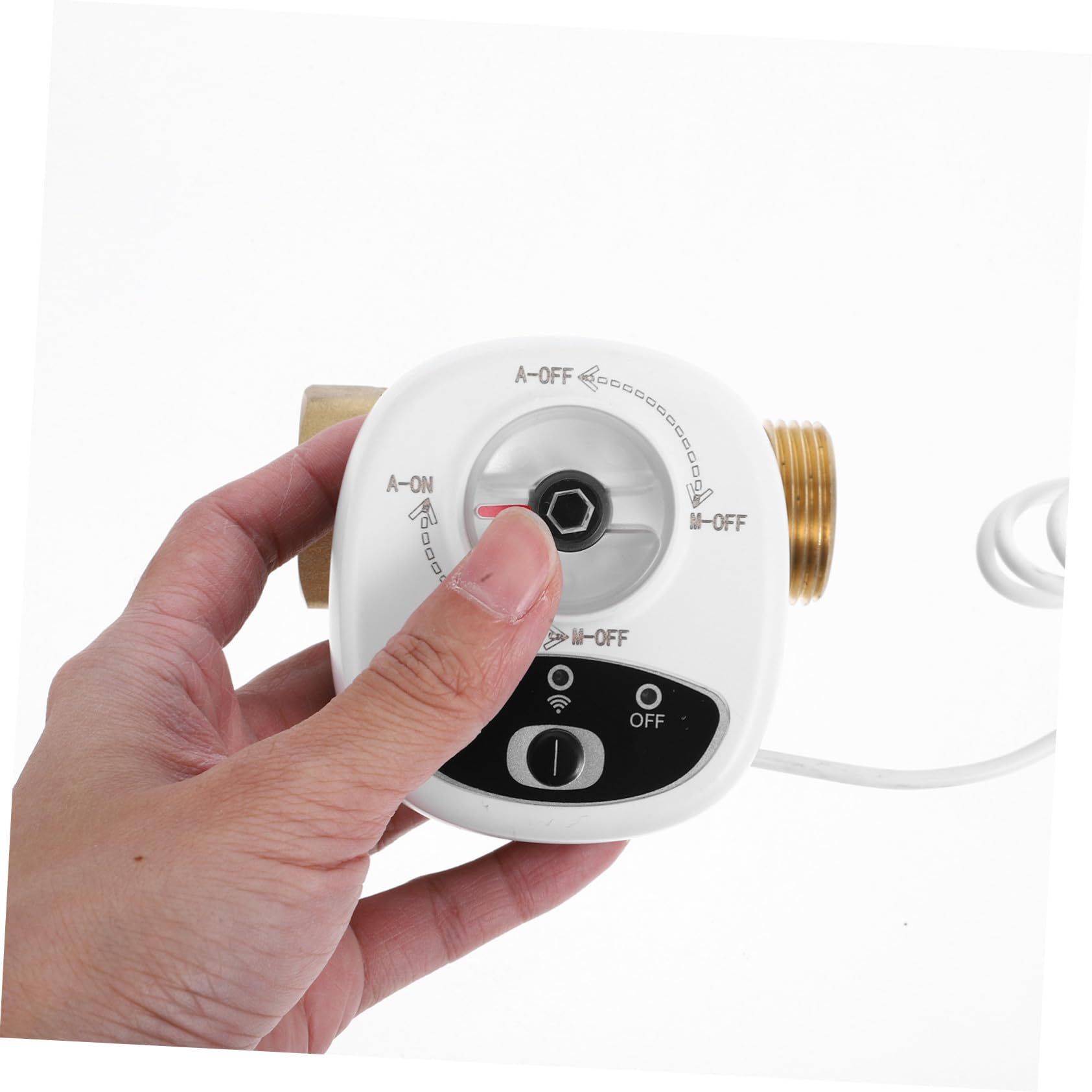 Kisangel Válvula De Agua Inteligente Wifi Herramienta De Corte De Agua Temporizador De Riego Para Jardín Válvula De Bola Automática Controlador De Riego Para Sistema De Jardín