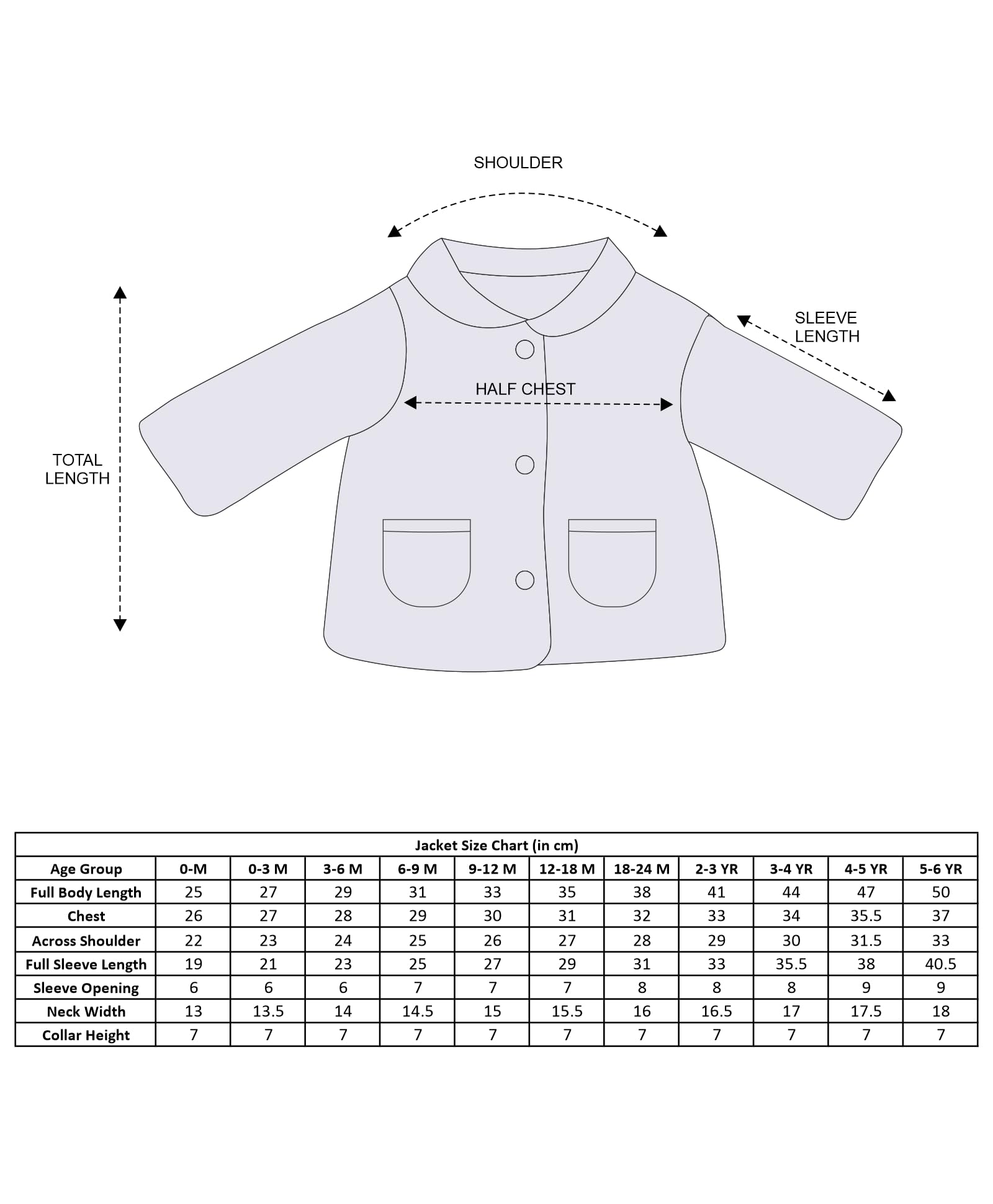 Mi Arcus Solid German Terry Cream Baby Jacket for 4-5 Years Girls Boys Kids 2