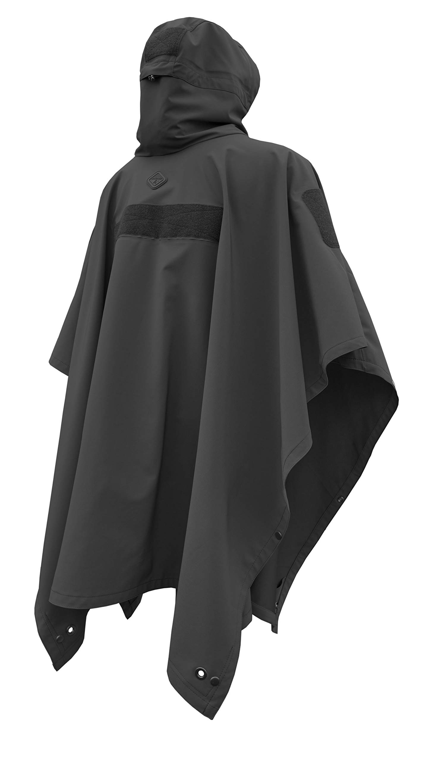 [美品] HAZARD4 Poncho Villa ブラック 32700円 Hazard 4 Poncho Villa Technical Soft Shell Poncho, Black