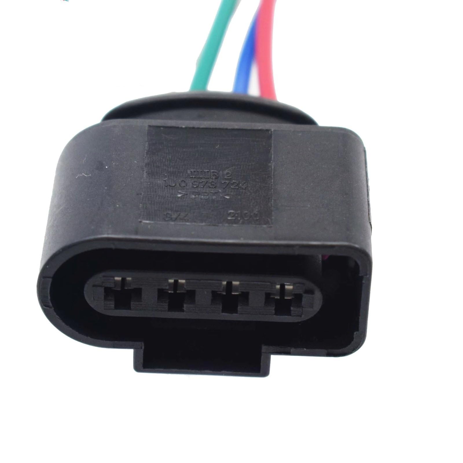 Kfz-Stecker für Allroad 2.7T 4.2L 2003-2005 und A5 2.0T 3.2L 2008-2016 Zündspulenstecker-Kabelbaum-Zubehör 4B0973724 (6 Stück)