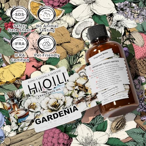 HIQILI Aceite Esencial de Pachulí 30ML y Aceite de Fragancia de Gardenia 30ML miniatura 6