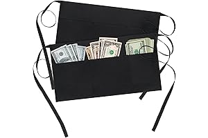Women's Aprons with Pockets Perfect for Server Waiter Waitress