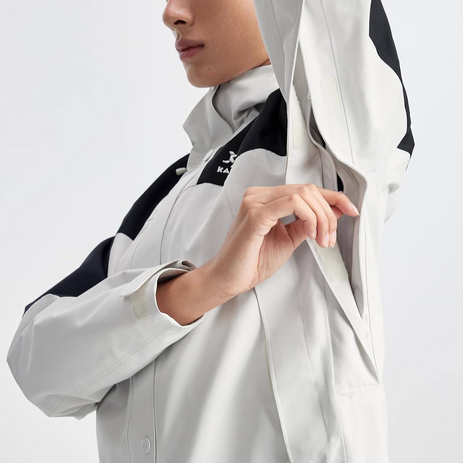 KAILAS Women's Hiking Shell Jacket Lightweight Waterproof Hooded Running Jacket Rain Jacket Outdoor Raincoat - Image 2